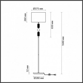 Торшер Odeon Light Candy 4861/1F в Губкинском - gubkinskiy.mebel24.online | фото 5