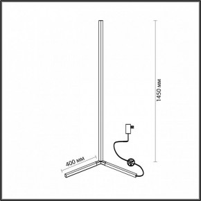 Торшер Odeon Light Fillini 4335/6FL в Губкинском - gubkinskiy.mebel24.online | фото 4
