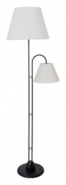 Торшер с подсветкой Arte Lamp Alea A5068PN-2BK в Губкинском - gubkinskiy.mebel24.online | фото