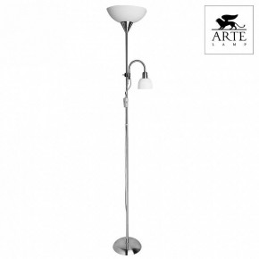 Торшер с подсветкой Arte Lamp Duetto A9569PN-2SS в Губкинском - gubkinskiy.mebel24.online | фото 2