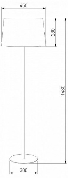 Торшер TK Lighting Maja 2919 Maja в Губкинском - gubkinskiy.mebel24.online | фото 2