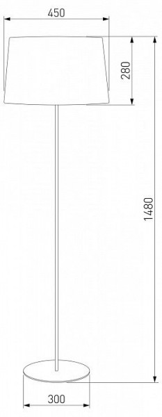 Торшер TK Lighting Maja 2920 Maja Black в Губкинском - gubkinskiy.mebel24.online | фото 2