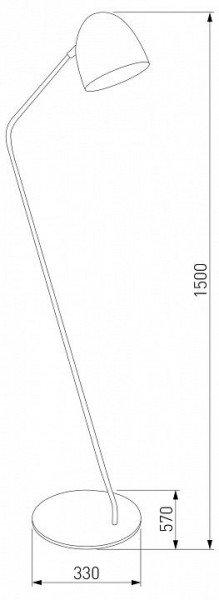 Торшер TK Lighting Soho 5037 Soho Black в Губкинском - gubkinskiy.mebel24.online | фото 2