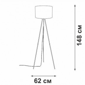 Торшер Vitaluce V2880 V2880-1/1P в Губкинском - gubkinskiy.mebel24.online | фото 4