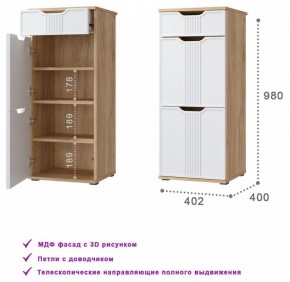 Тумба для обуви Эмилия ЭЛ-3 в Губкинском - gubkinskiy.mebel24.online | фото 3