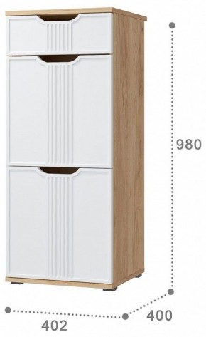 Тумба для обуви Эмилия ЭЛ-3 в Губкинском - gubkinskiy.mebel24.online | фото 7