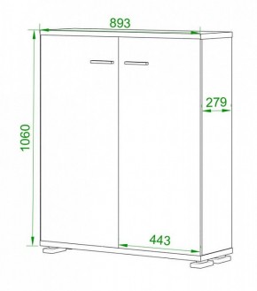 Тумба Домино ПУ-50-3 в Губкинском - gubkinskiy.mebel24.online | фото 2