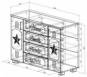 Тумба ДримСтар ДС-17 в Губкинском - gubkinskiy.mebel24.online | фото 4