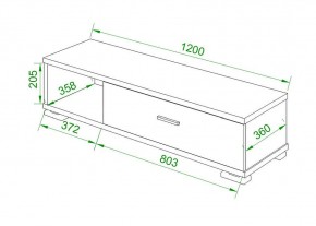 Тумба комбинированная СБ-40/1 в Губкинском - gubkinskiy.mebel24.online | фото 2