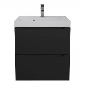 Тумба под раковину Uperwood Tanos 50 см, подвесная, черная матовая в Губкинском - gubkinskiy.mebel24.online | фото 11