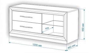 Тумба под ТВ Нобиле КА120 в Губкинском - gubkinskiy.mebel24.online | фото 2