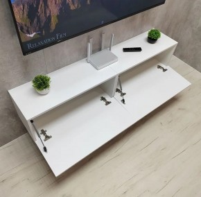 Тумба подвесная под ТВ LINES MTV1-MA 750 Белый глянец (Белый-M 10.1.1) в Губкинском - gubkinskiy.mebel24.online | фото 11