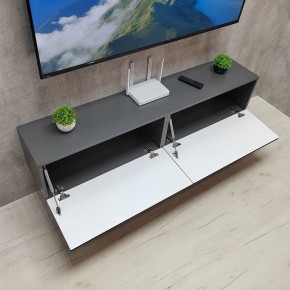 Тумба подвесная под ТВ LINES MTV1-MA 750 Темно-серый (Графит-M 10.1.25) в Губкинском - gubkinskiy.mebel24.online | фото 12