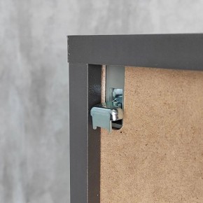 Тумба подвесная под ТВ LINES MTV4-MA 1150 Темно-серый (Графит-M 10.1.25) в Губкинском - gubkinskiy.mebel24.online | фото 6