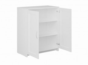 Тумба СИРИУС двухдверная, цвет белый в Губкинском - gubkinskiy.mebel24.online | фото 2