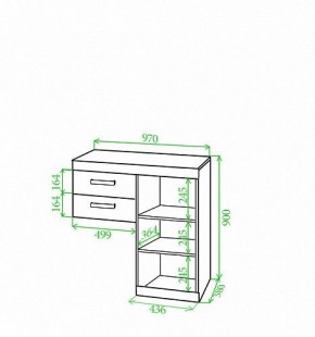 Тумба Toivo Кон100 в Губкинском - gubkinskiy.mebel24.online | фото 2