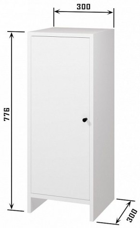 Тумбочка Квадро в Губкинском - gubkinskiy.mebel24.online | фото 3