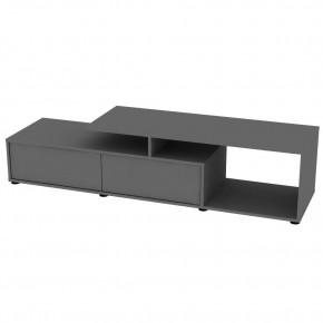 ТВ тумба TV25 (Графит) в Губкинском - gubkinskiy.mebel24.online | фото
