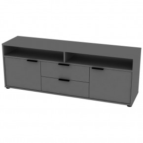 ТВ тумба TV32 (Графит) в Губкинском - gubkinskiy.mebel24.online | фото