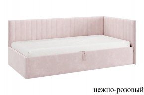 ТВИКС Кровать (тахта) с ПМ 900 (нежно-розовый) в Губкинском - gubkinskiy.mebel24.online | фото