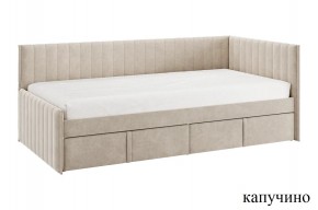 ТВИКС Кровать (тахта) с ящиками 900 (капучино) в Губкинском - gubkinskiy.mebel24.online | фото