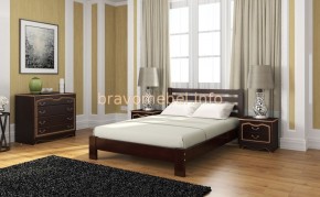 ВЕРОНИКА Кровать из массива 900 в Губкинском - gubkinskiy.mebel24.online | фото 4