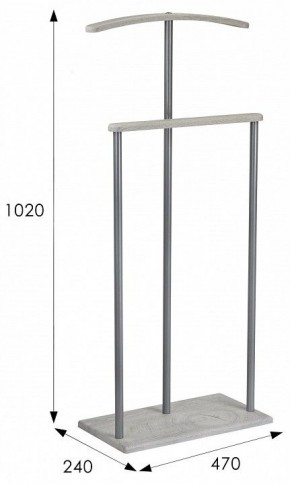 Вешалка для костюма Дэви 1 в Губкинском - gubkinskiy.mebel24.online | фото 13
