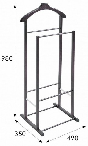 Вешалка для костюма В 27Н в Губкинском - gubkinskiy.mebel24.online | фото 4