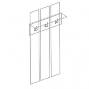 Вешалка "ПА-02" Александрия в Губкинском - gubkinskiy.mebel24.online | фото 2