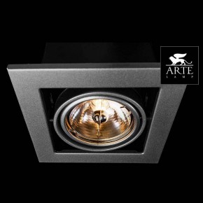 Встраиваемый светильник Arte Lamp Cardani Medio A5930PL-1SI в Губкинском - gubkinskiy.mebel24.online | фото 2