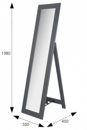 Зеркало напольное BeautyStyle 8 в Губкинском - gubkinskiy.mebel24.online | фото