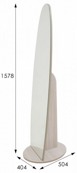 Зеркало напольное Стелла 1 в Губкинском - gubkinskiy.mebel24.online | фото 5
