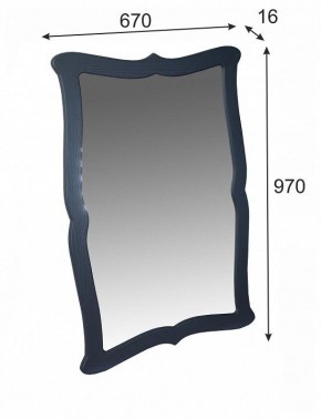 Зеркало настенное Берже 23 в Губкинском - gubkinskiy.mebel24.online | фото 7