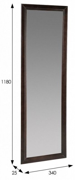 Зеркало настенное Селена в Губкинском - gubkinskiy.mebel24.online | фото 2