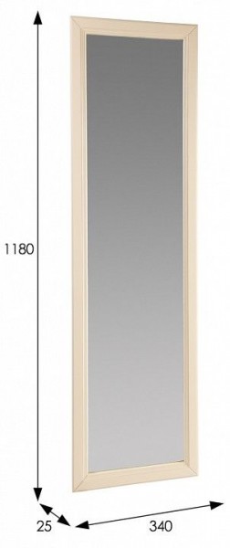 Зеркало настенное Селена в Губкинском - gubkinskiy.mebel24.online | фото 2